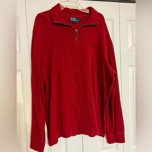 Polo by Ralph Lauren 1/4 Zip-up Knit Pullover Size XXL